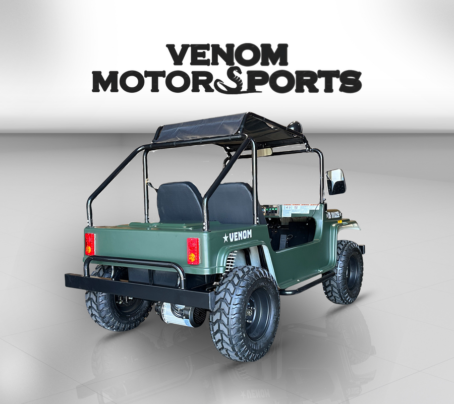 Venom Electric Mini Jeep | 3000W 60V | Full-Size | Safari Edition