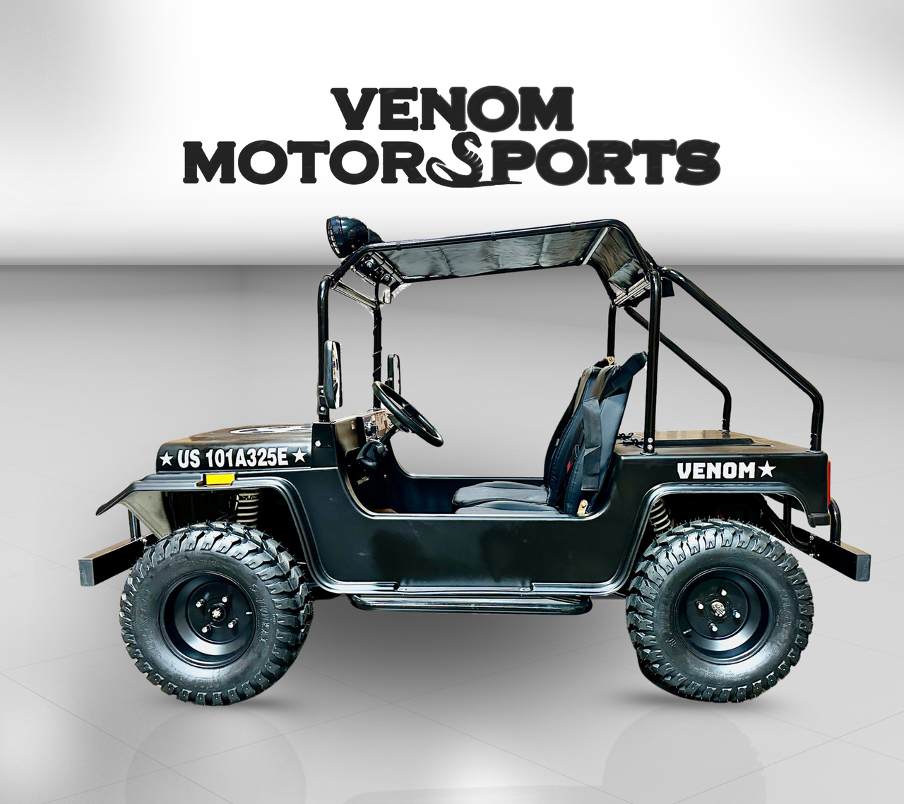 Venom Electric Mini Jeep | 3000W 60V | Full-Size | Safari Edition
