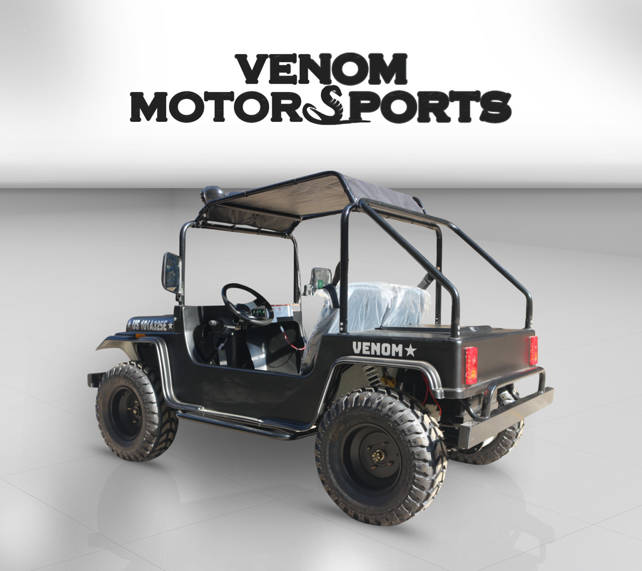 Venom Electric Mini Jeep | 3000W 60V | Full-Size | Safari Edition