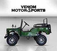 Thumbnail for Venom Mini Jeep | 125cc | 3-Speed | Willys Edition