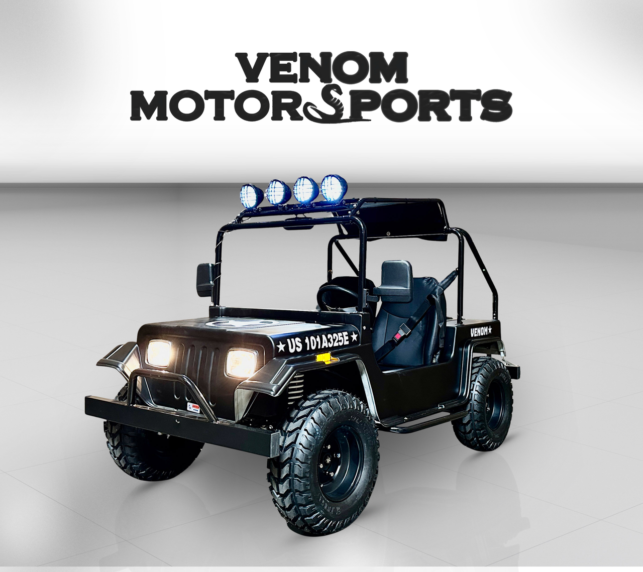 Venom Electric Mini Jeep | 3000W 60V | Full-Size | Safari Edition