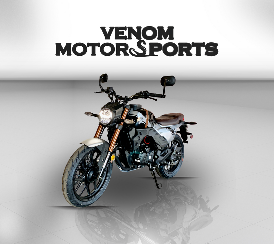 Lifan KPM 200 | 200cc Motorcycle | Fuel Injected | 6-Speed Black