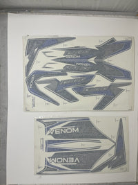 Thumbnail for 1300w E-Madix 48V ATV | Decal KIT BLUE