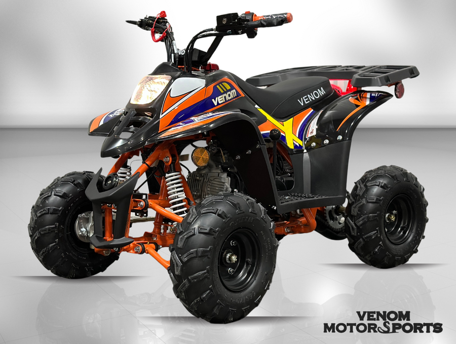 Venom Mini Madix | 110cc ATV | Automatic Transmission + Reverse Black