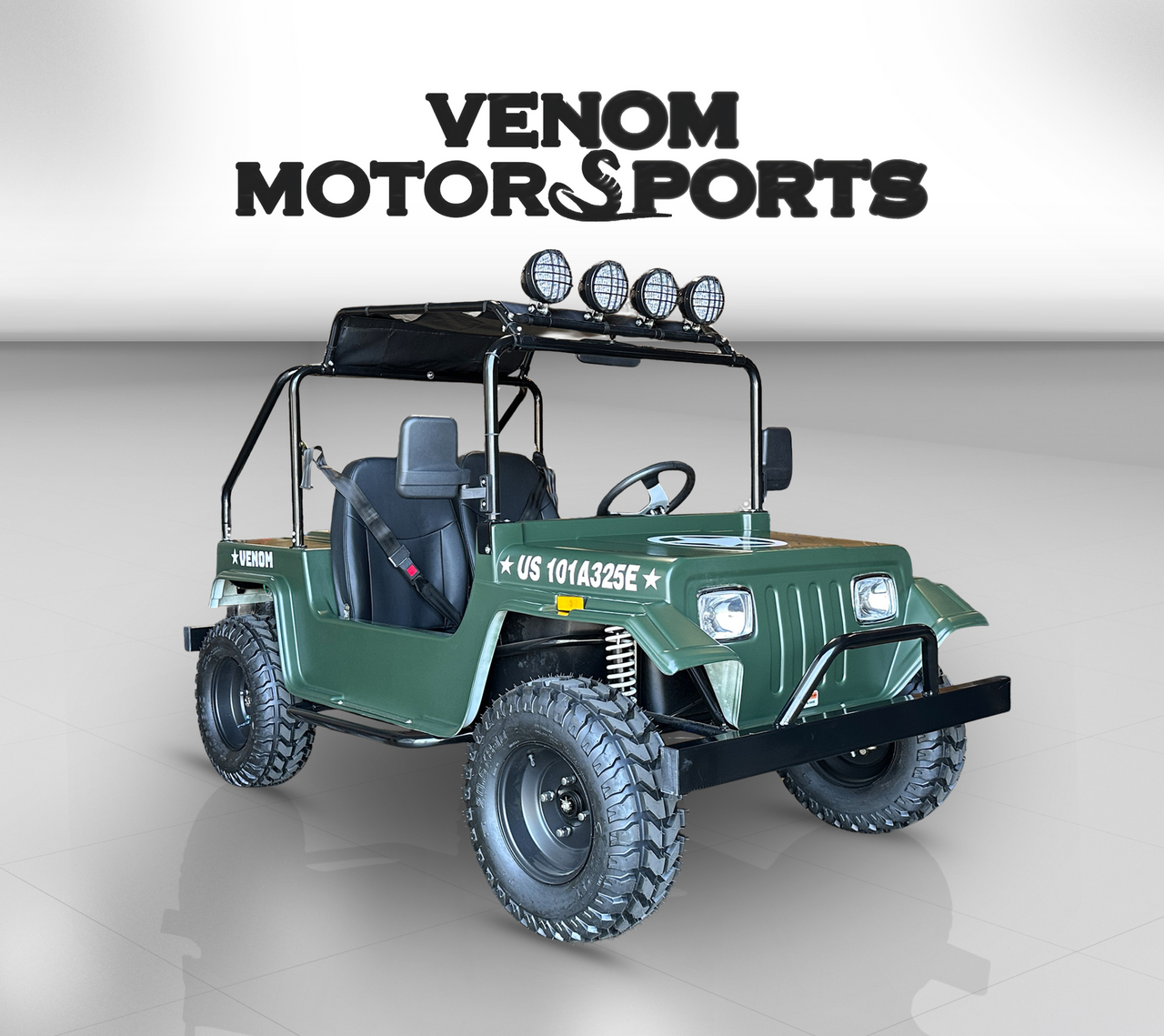 Venom Electric Mini Jeep | 3000W 60V | Full-Size | Safari Edition