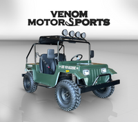 Thumbnail for Venom Electric Mini Jeep | 3000W 60V | Full-Size | Safari Edition