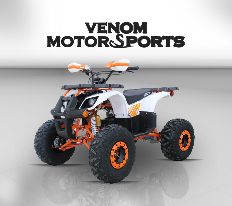 Venom E-Grizzly | 1500w Electric ATV | Brushless | 48V White