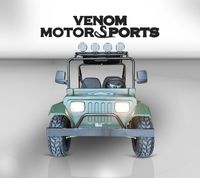 Thumbnail for Venom Electric Mini Jeep | 3000W 60V | Full-Size | Safari Edition