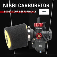 Thumbnail for NIBBI Racing Carburetor + NIBBI Air Filter | 110cc-125cc