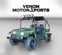 Thumbnail for Venom Electric Mini Jeep | 3000W 60V | Full-Size | Safari Edition