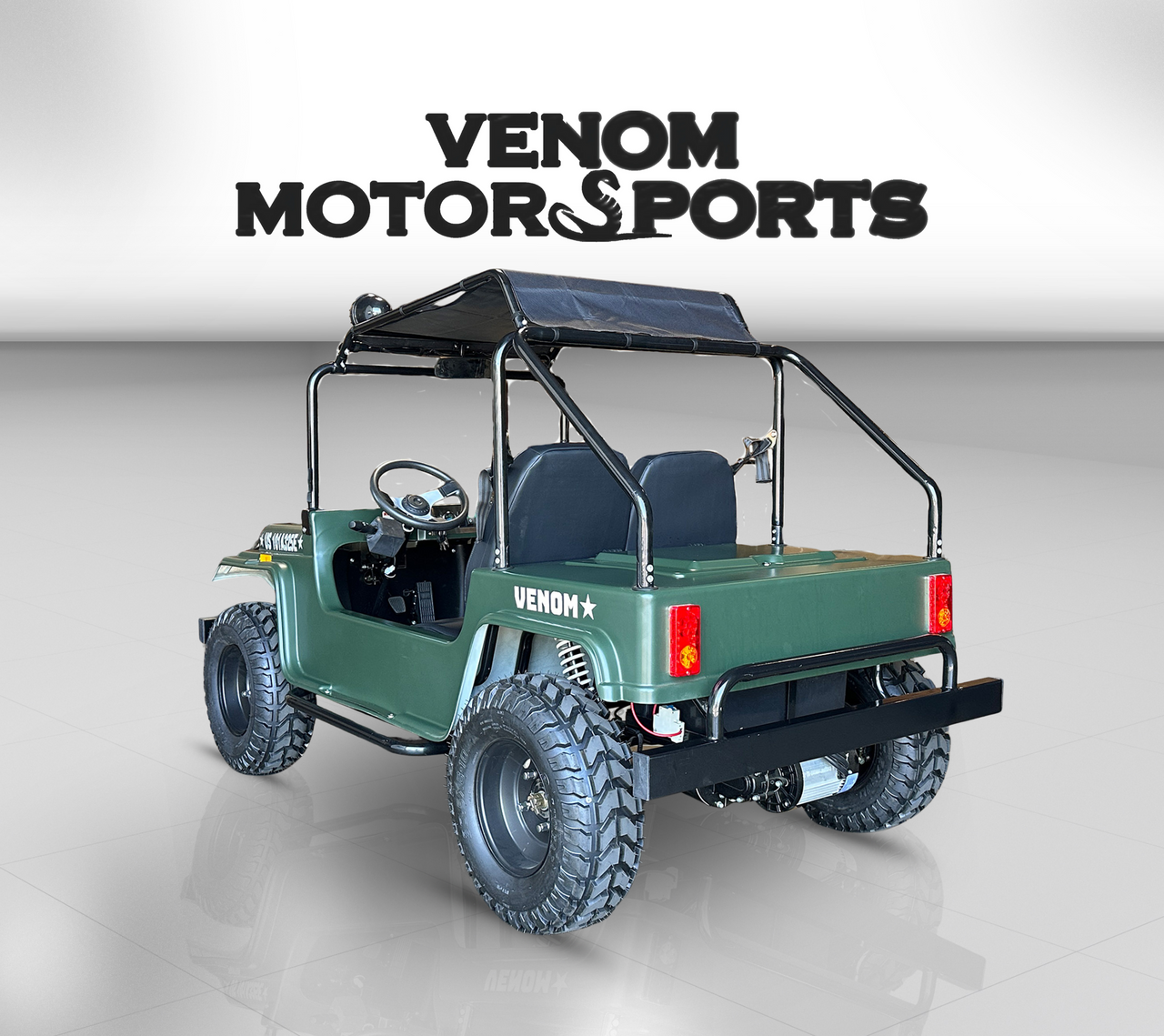Venom Electric Mini Jeep | 3000W 60V | Full-Size | Safari Edition