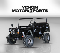 Thumbnail for Venom Mini Jeep | 125cc | 3-Speed | Willys Edition