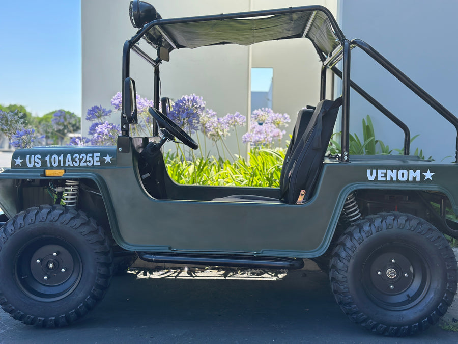 Venom Electric Mini Jeep | 3000W 60V | Full-Size | Safari Edition
