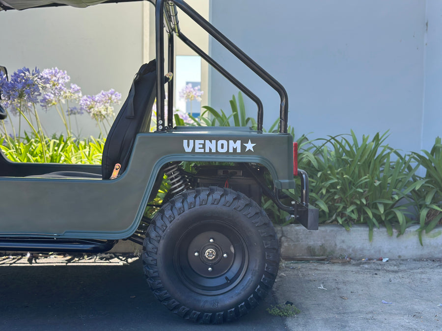 Venom Electric Mini Jeep | 3000W 60V | Full-Size | Safari Edition