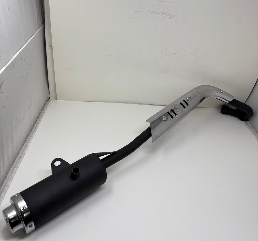 Venom MX70cc Dirt Bike Full Exhaust (Muffler + Heat Shield Included) (302001004002 )