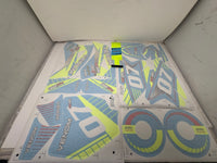 Thumbnail for 1600w Pro Electric Dirt Bike 48v | Style #2 Decal Kit (BLUE) (307600010)