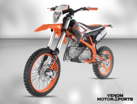 Thumbnail for Venom Thunder | 125cc Dirt Bike | 4 Speed | Off Road Black