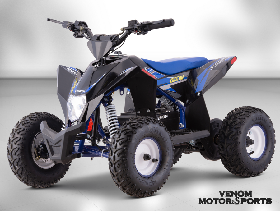 Venom E-Madix | 1300w Electric ATV | 48V | Lithium Black Blue
