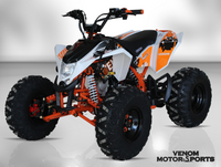 Thumbnail for Venom Racing Madix | 125cc ATV | Automatic Transmission + Reverse White