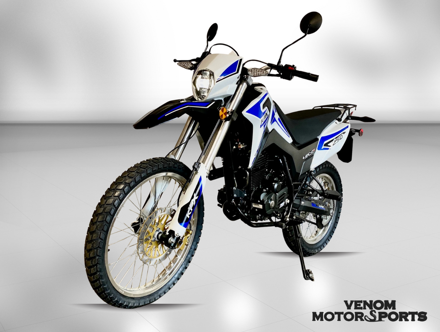 Lifan KPX 250 | 250cc Dual Sport Motorcycle | Fuel Injected | Street Legal Blue