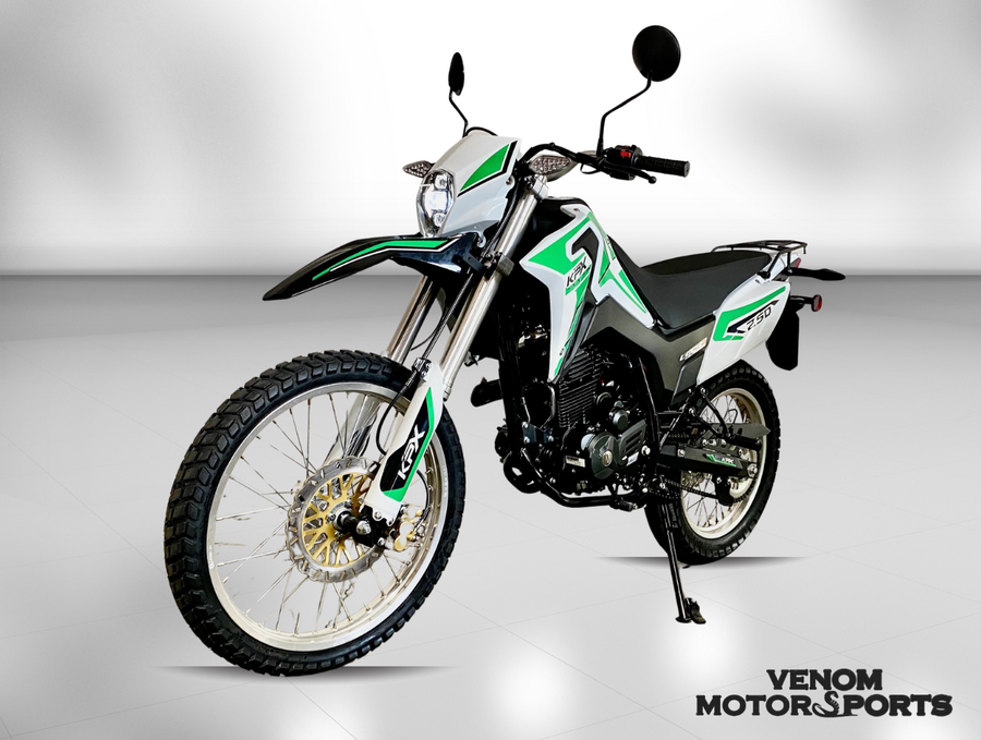 Lifan KPX 250 | 250cc Dual Sport Motorcycle | Fuel Injected | Street Legal Green