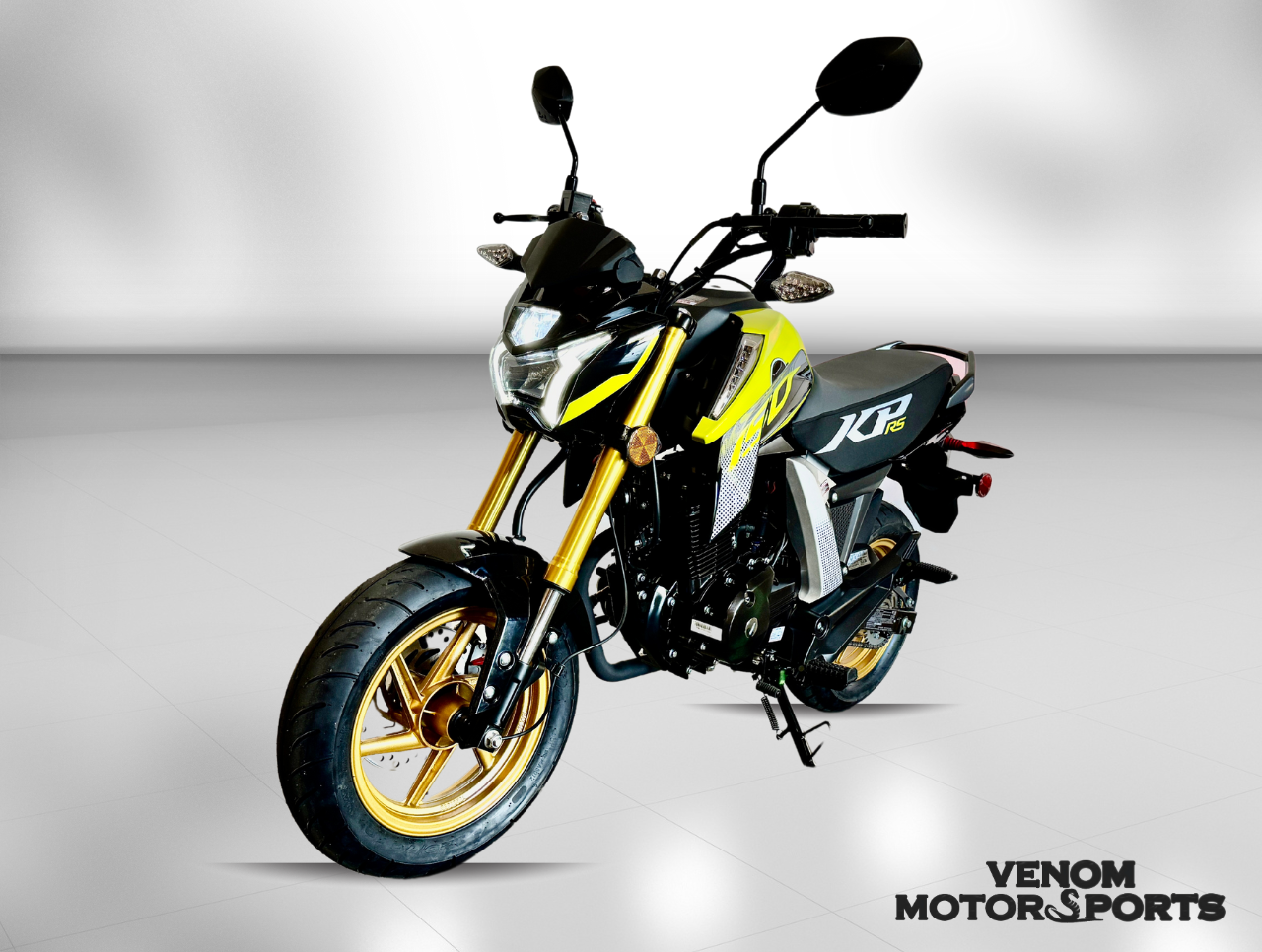 Lifan KP-Mini RS | 150cc EFI Motorcycle | Fuel Injected | Street Legal Yellow