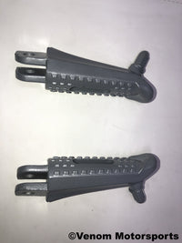 Thumbnail for X18 50cc GY6 Motorcycle | Left & Right Foot Pegs (2050034 / 2050035)