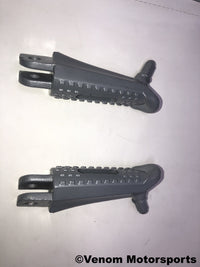 Thumbnail for X18 50cc GY6 Motorcycle | Left & Right Foot Pegs (2050034 / 2050035)