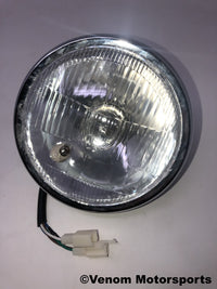 Thumbnail for Replacement Front Headlight | Venom 50cc Fatboy 202200025
