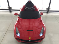 Thumbnail for Ferrari F12 Berlinetta Electric Power Wheels Toy Car 12V - Red
