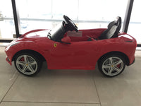 Thumbnail for Ferrari F12 Berlinetta Electric Power Wheels Toy Car 12V - Red