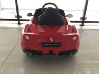 Thumbnail for Ferrari F12 Berlinetta Electric Power Wheels Toy Car 12V - Red