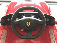 Thumbnail for Ferrari F12 Berlinetta Electric Power Wheels Toy Car 12V - Red