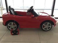 Thumbnail for Ferrari F12 Berlinetta Electric Power Wheels Toy Car 12V - Red