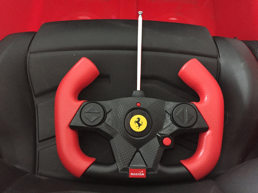 Ferrari F12 Berlinetta Electric Power Wheels Toy Car 12V - Red