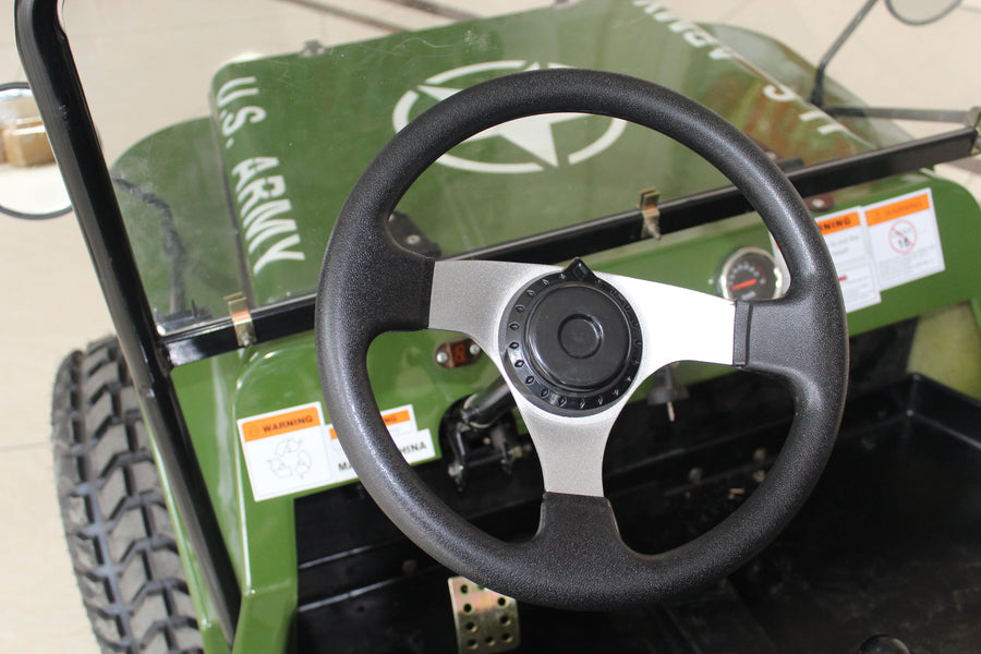 Venom Mini Jeep | 125cc | 3-Speed | Willys Edition
