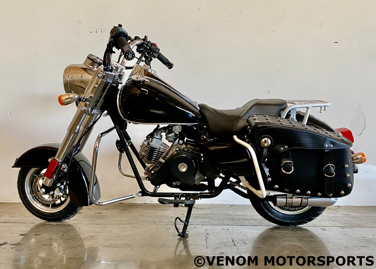 Venom FatBoy | 50cc Mini Chopper | Automatic Transmission