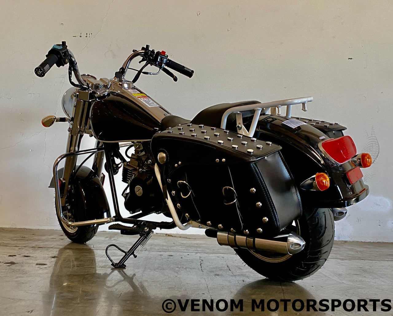 Venom FatBoy | 50cc Mini Chopper | Automatic Transmission