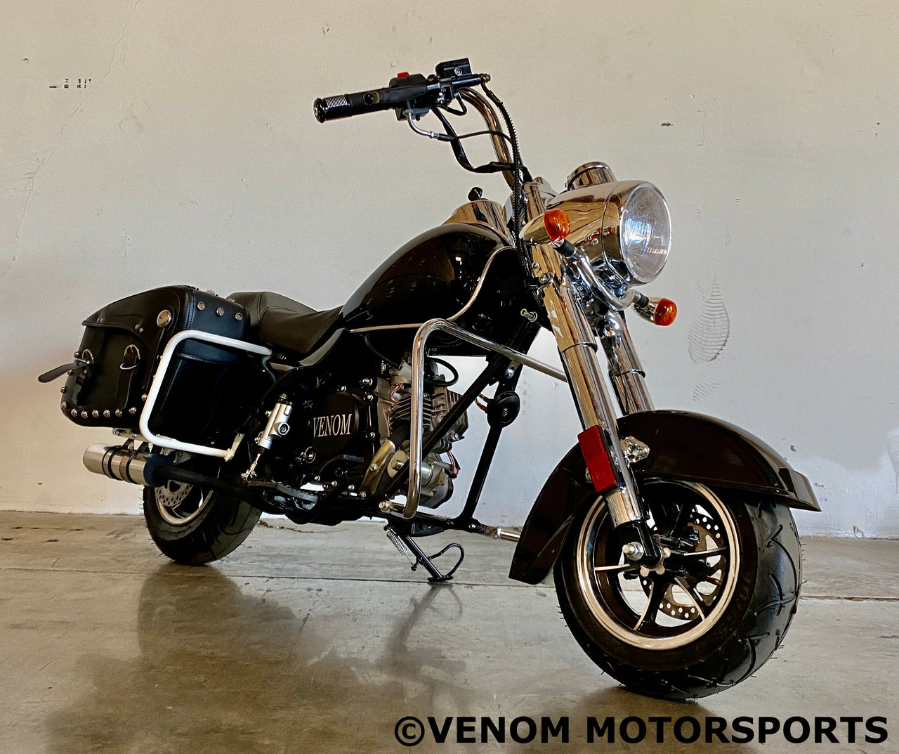 Venom FatBoy | 50cc Mini Chopper | Automatic Transmission