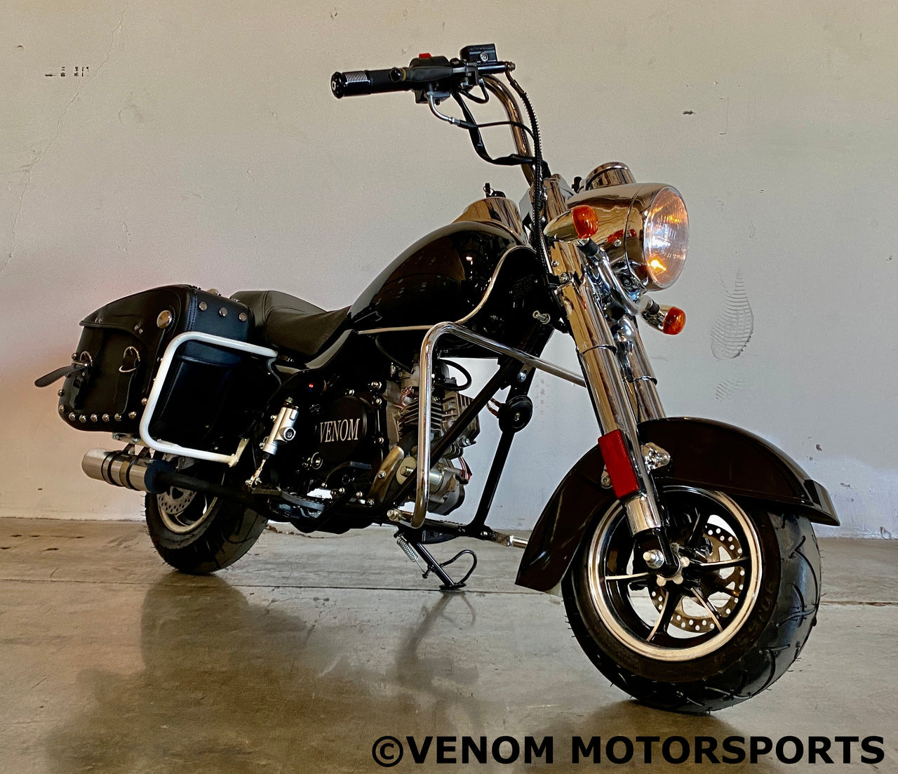 Venom FatBoy | 50cc Mini Chopper | Automatic Transmission