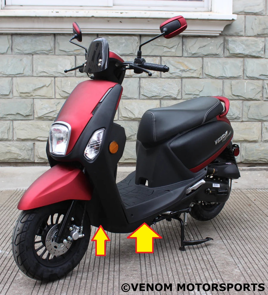 50cc Roma Scooter - Frame Front under Cover - 50613-S9E1-0000