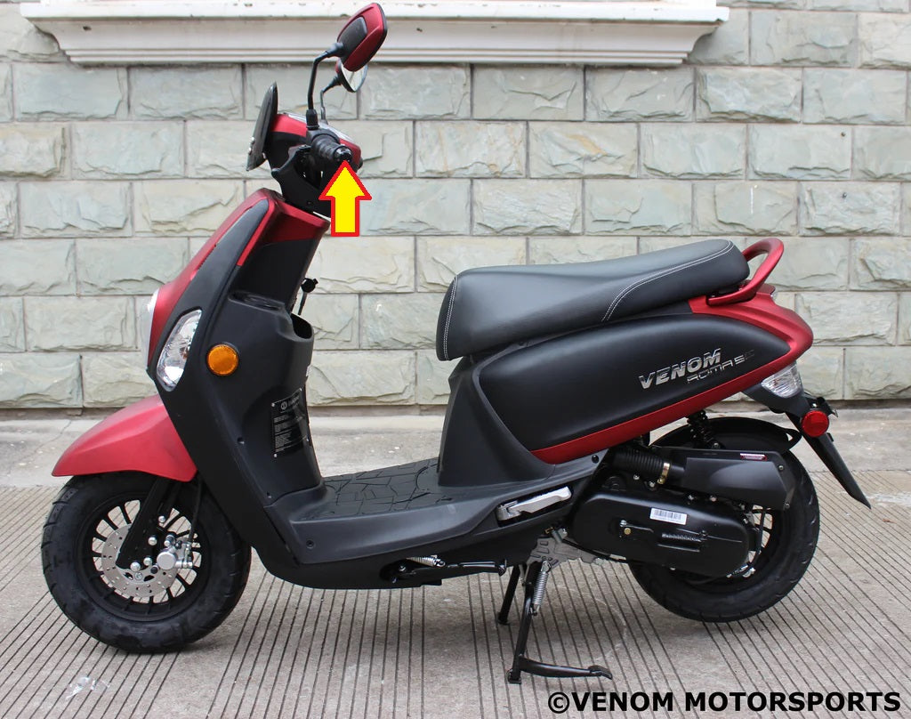 50cc Roma Scooter - Handlebar End Cap 53150-S9E1-0000