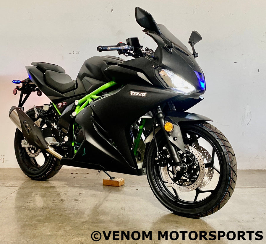 Venom x22R MAX | 250cc Motorcycle | Fuel-Injected | Street Legal