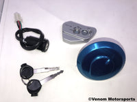 Thumbnail for X18 50cc GY6 Motorcycle | Key Ignition Set (10080039)