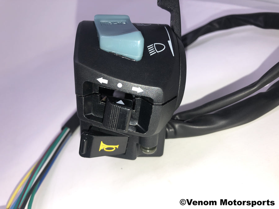Replacement Left Side Control Switch | Venom 50cc Fatboy 202060013