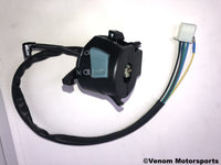 Thumbnail for Replacement Left Side Control Switch | Venom 50cc Fatboy 202060013
