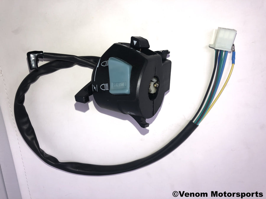 Replacement Left Side Control Switch | Venom 50cc Fatboy 202060013