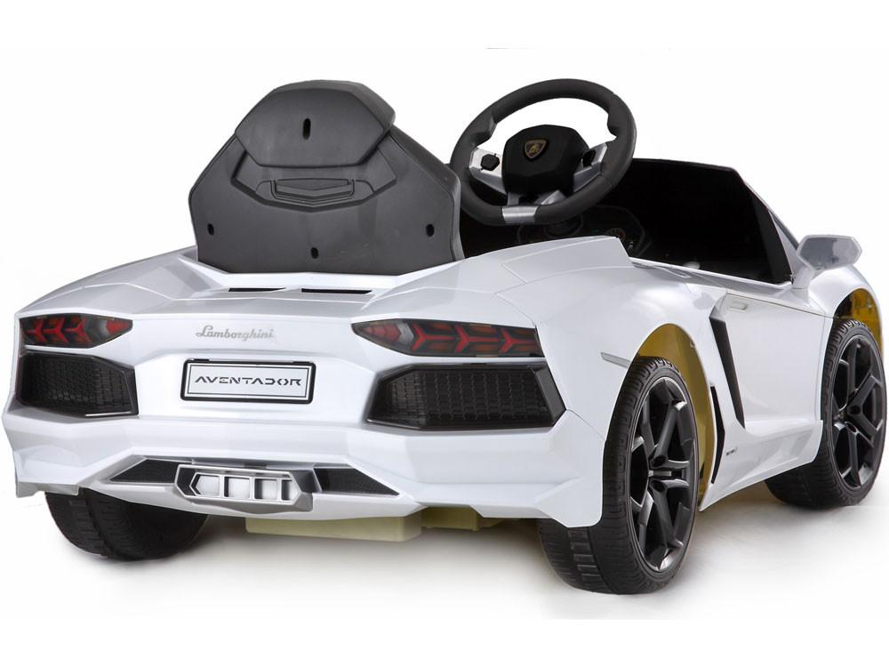 Lamborghini Aventador LP700-4 Electric Toy Car 6V - White