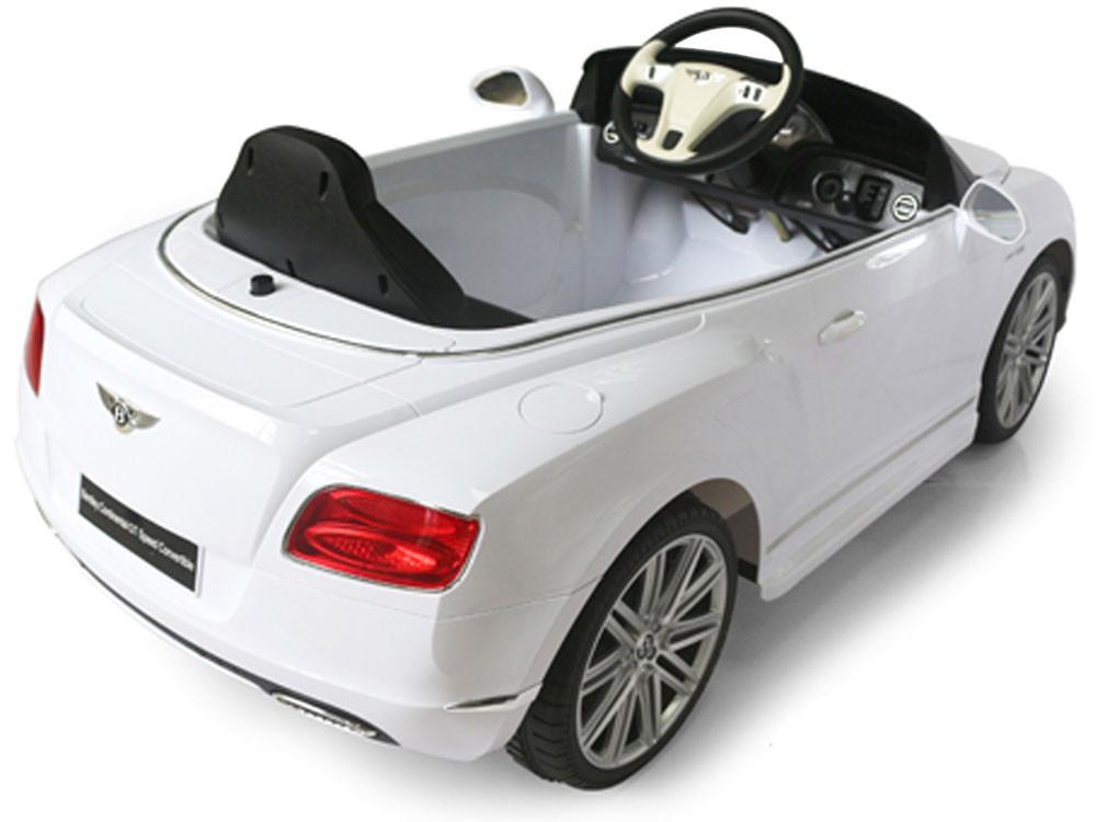 Bentley Continental GT 12V Electric Ride-On Toy Car GTC - White