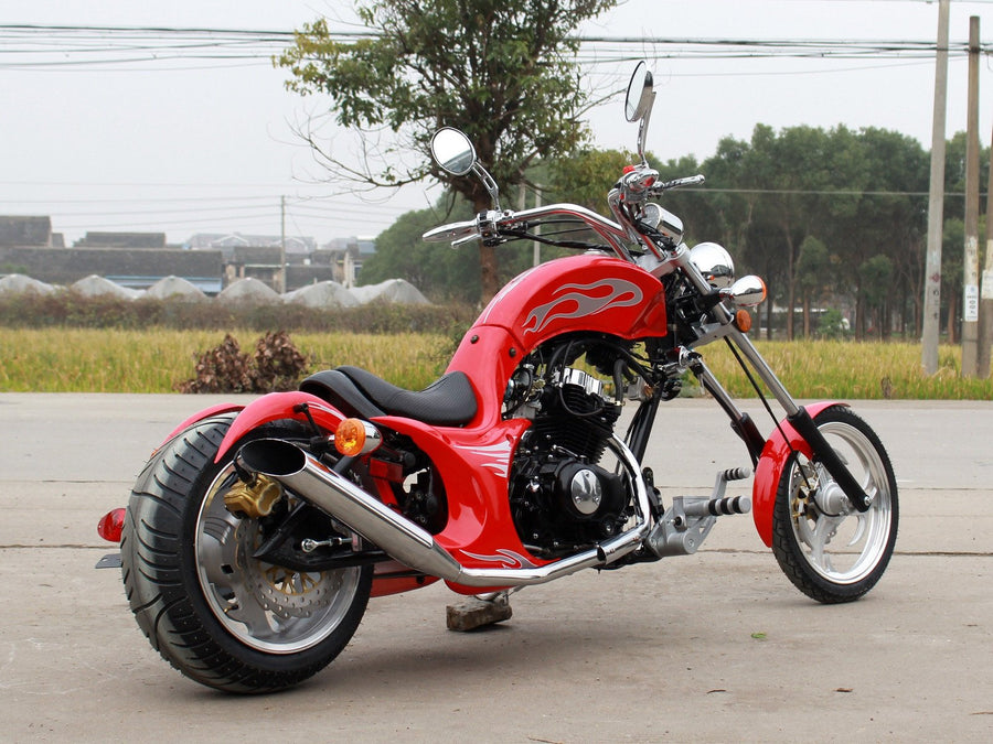 Mini Chopper Motorcycle Rear Tire + Rim 205/40-14